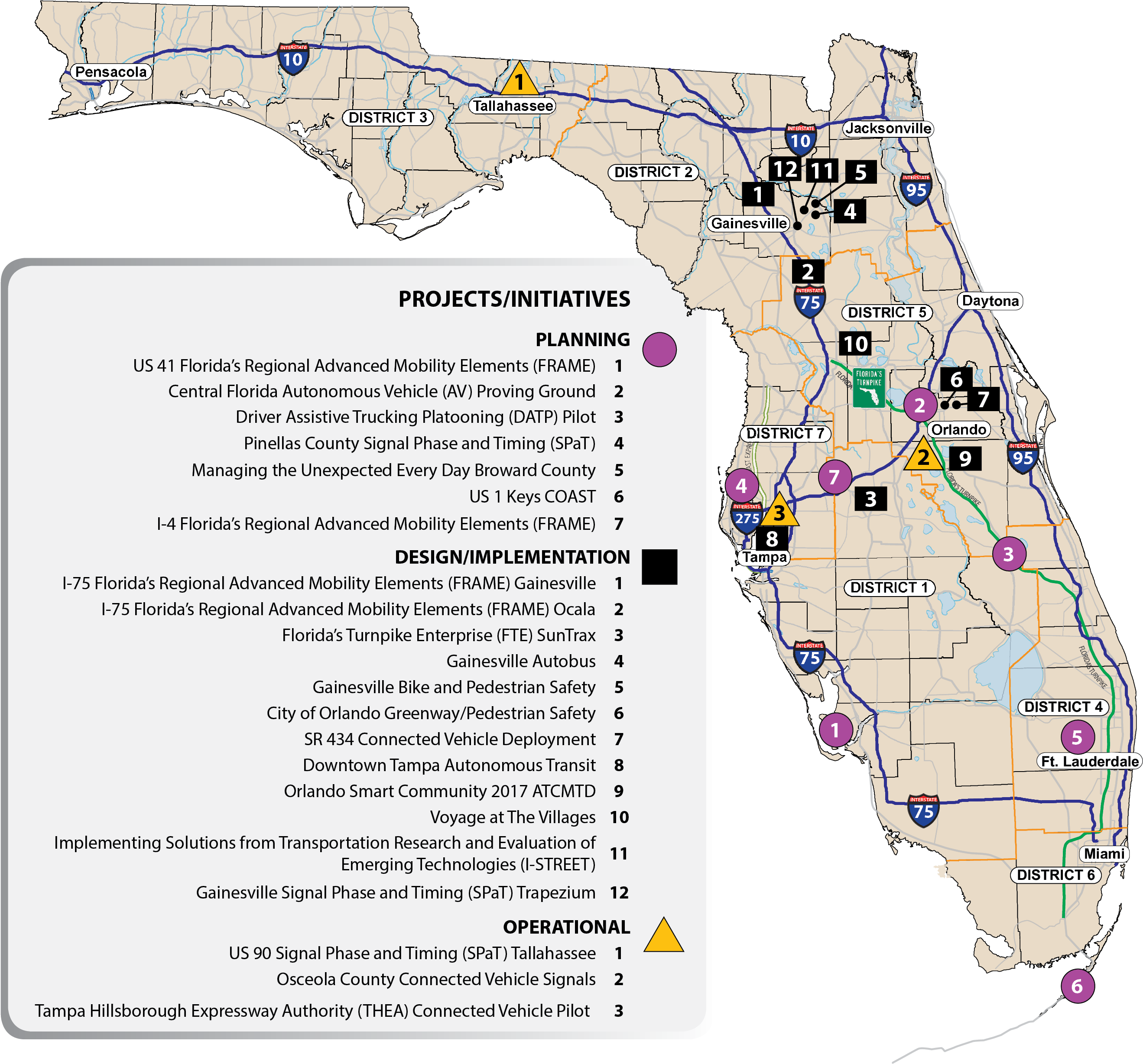 Cav Map - Plain Map Of Florida Clipart (2642x2477), Png Download