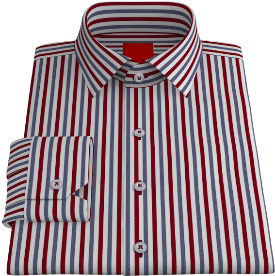 Bold Red Blue Stripes S$250 - Button Clipart (623x623), Png Download