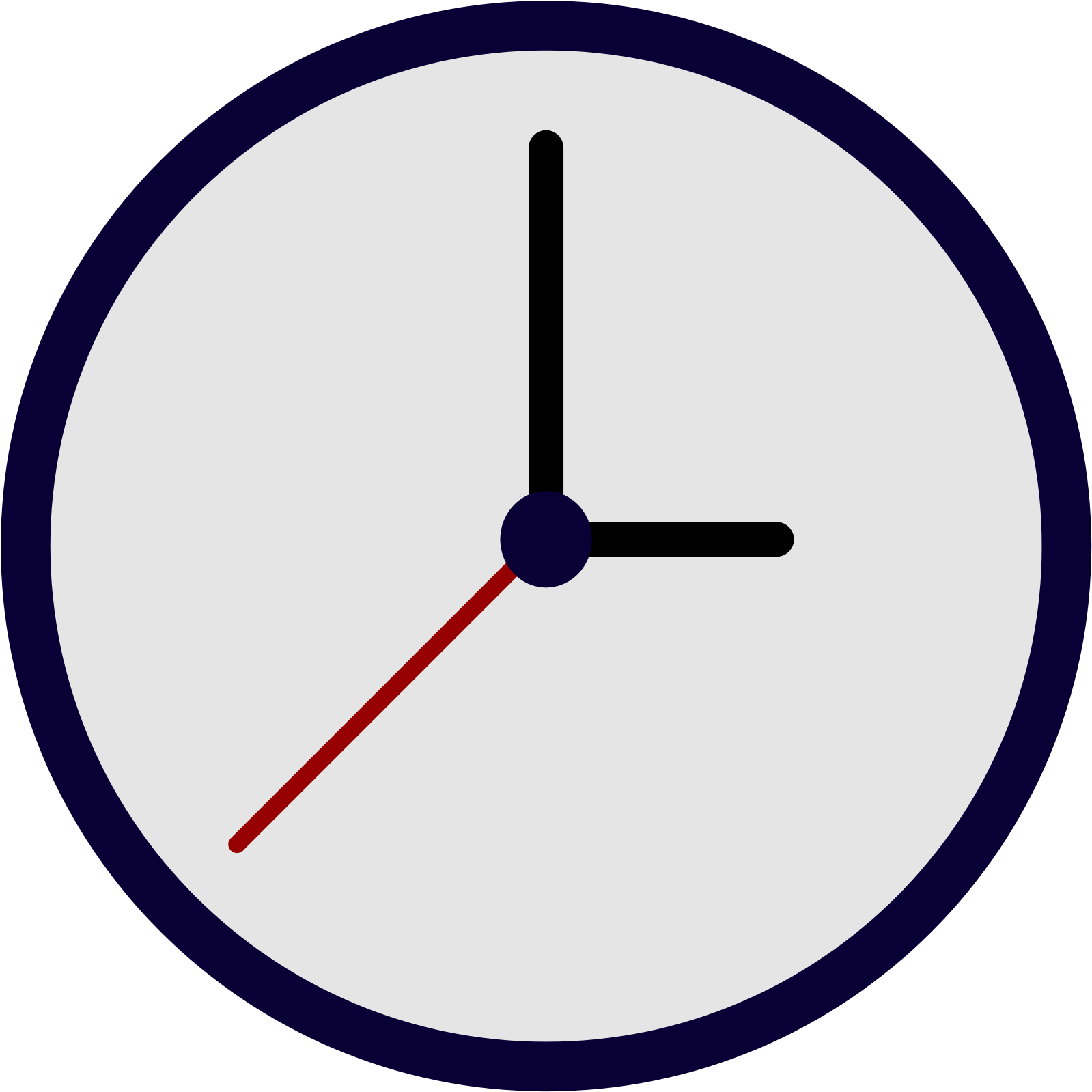Clock Icon Png Transparent - Wall Clock Clipart (2000x2000), Png Download