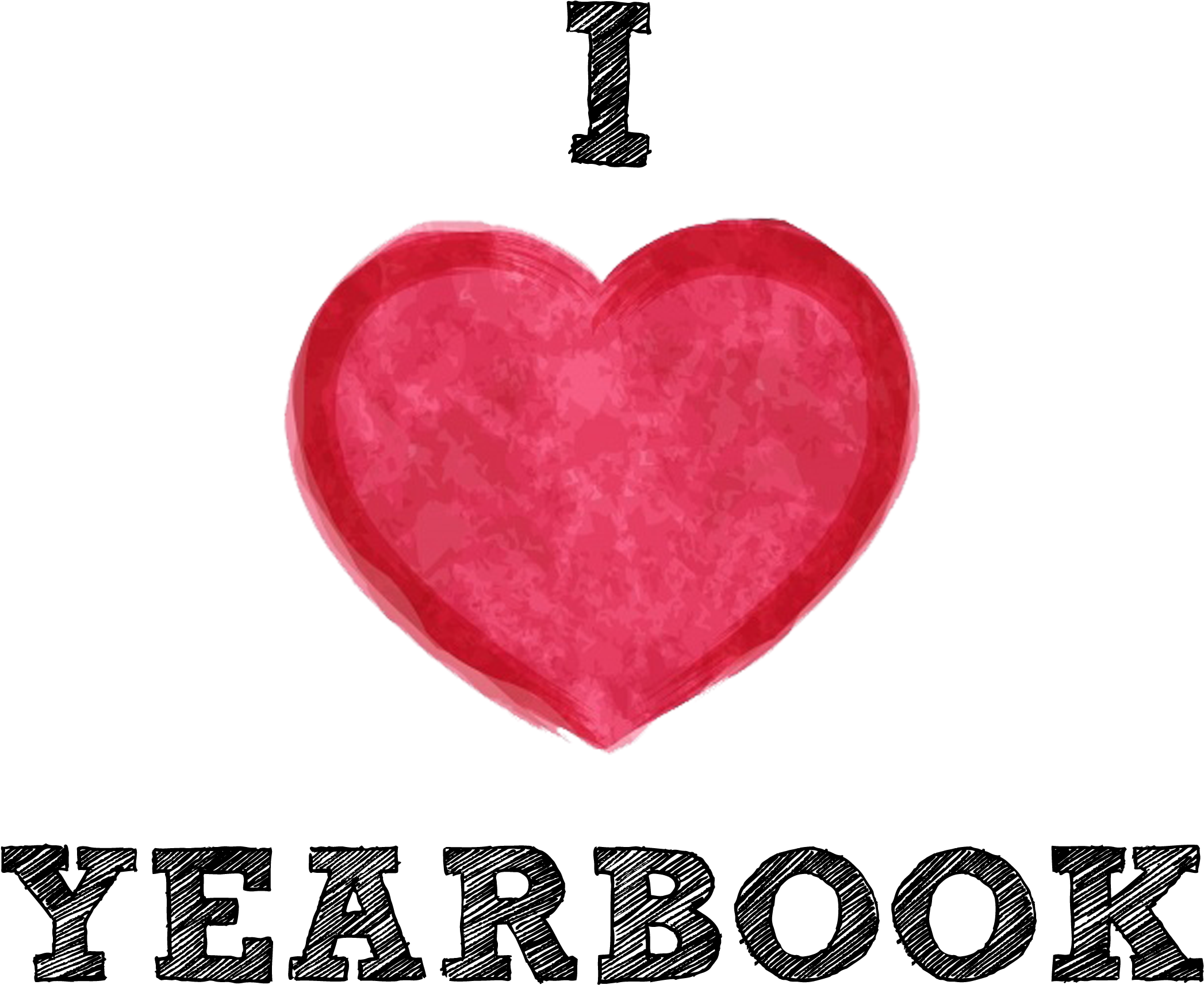 February Yearbook Checklist - Love Yearbook Clipart (2100x2100), Png Download