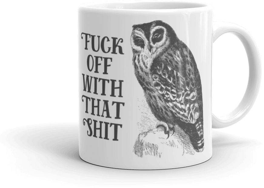 All You Have To Do Is Put Four Mugs In Your Cart - Fuck Off With That Shit Effin Birds Clipart (1000x1000), Png Download