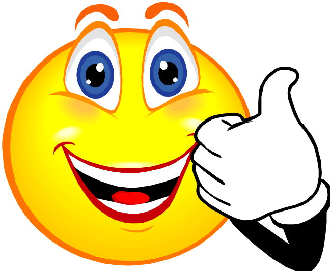 Smiley Face Thumbs Up - Like I Don T Like Faces Clipart (600x516), Png Download
