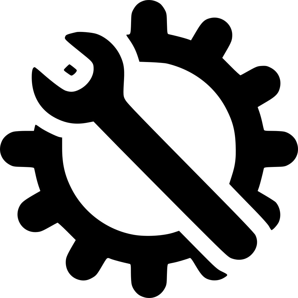 Png File Svg - Cog .png Clipart (980x980), Png Download
