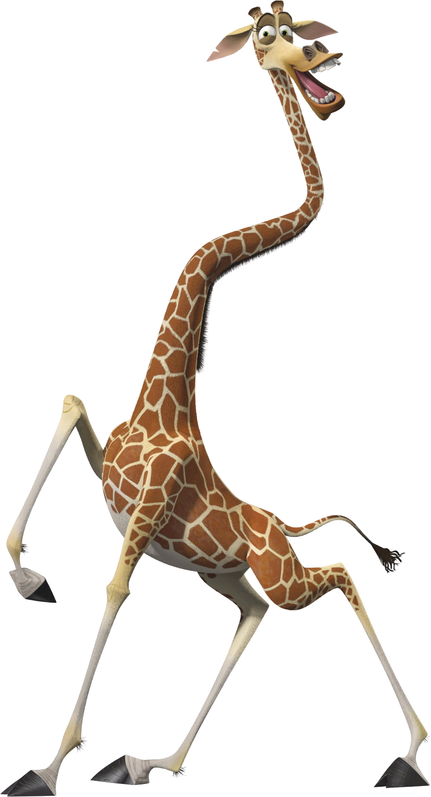 Giraffe Png Picture - Madagascar Movie Giraffe Clipart (940x1640), Png Download