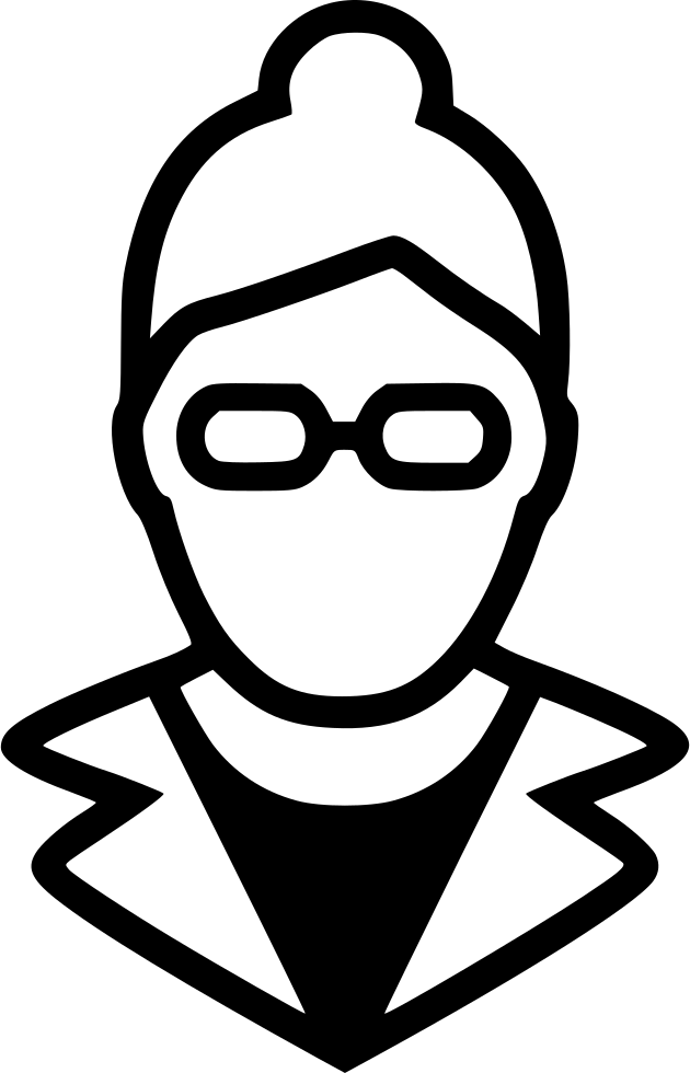 Png File Svg - Teacher Icon Png Female Clipart (630x980), Png Download