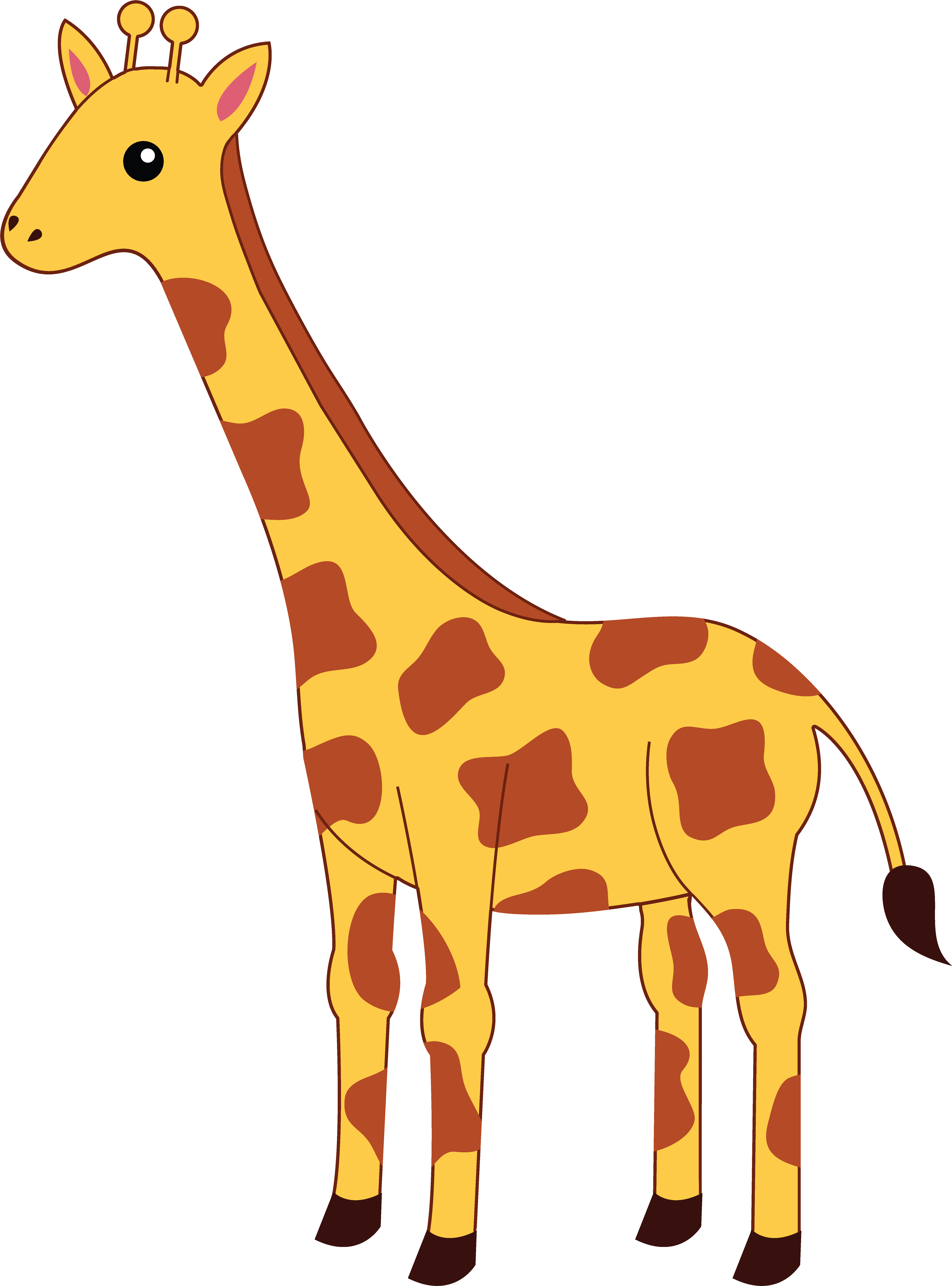 Pics Of Cartoon Giraffes Free Download Clip Art Png Giraffe Clipart Transparent Png Large Size Png Image Pikpng