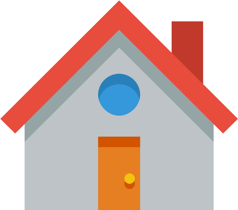 House Icon - House Vector Png Icon Clipart (1024x1024), Png Download