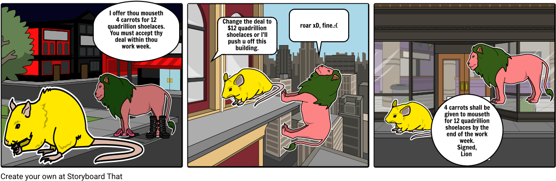 Offer Of Thou Carrot - Cartoon Clipart (1164x385), Png Download