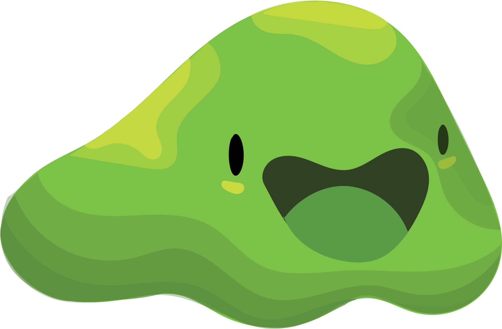 Clip Art Images - Slime Png Transparent Png (1758x1153), Png Download