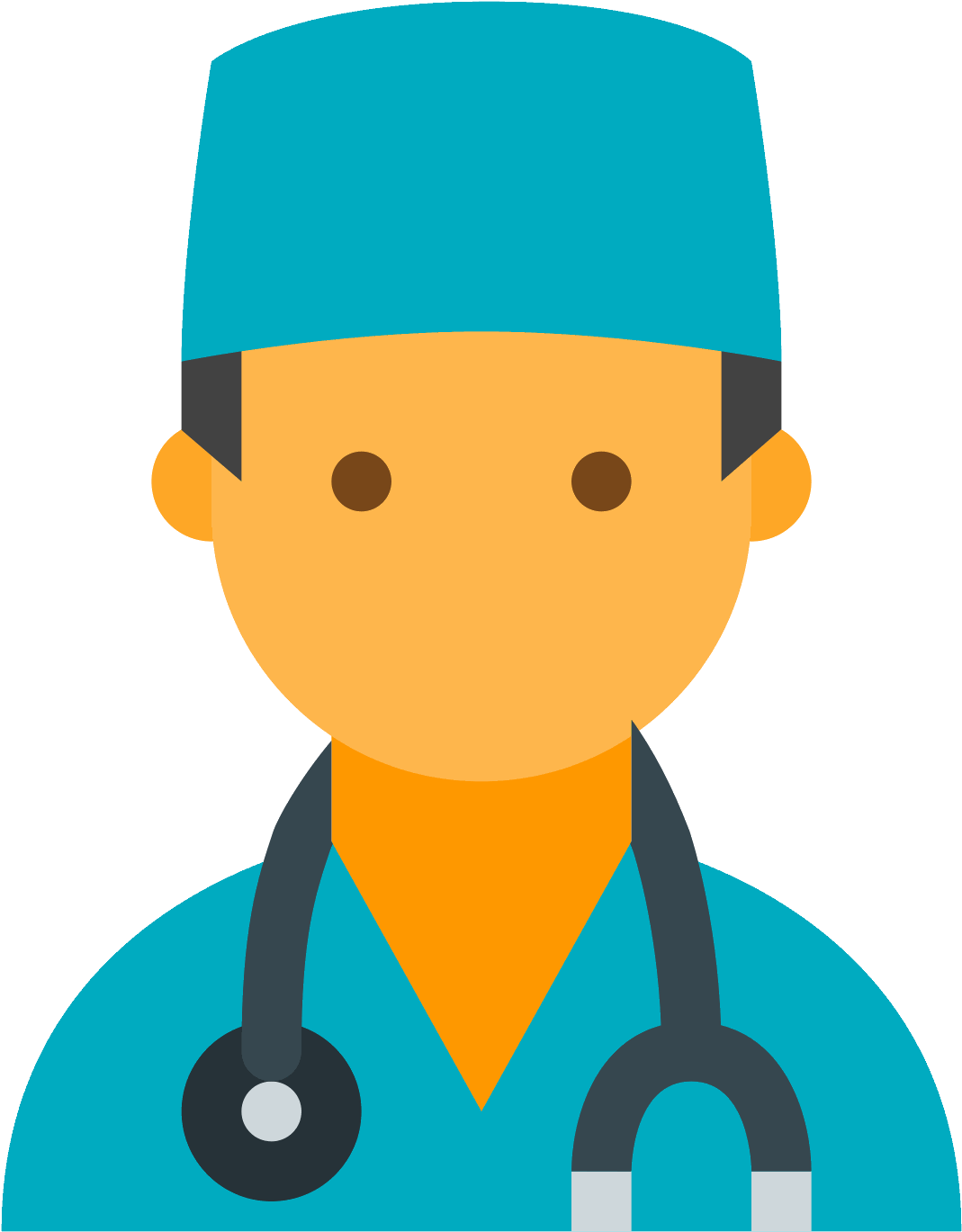 Computer Icons Physician Gender Symbol Female Medicine - Png Icon Doctor Clipart (1069x1369), Png Download