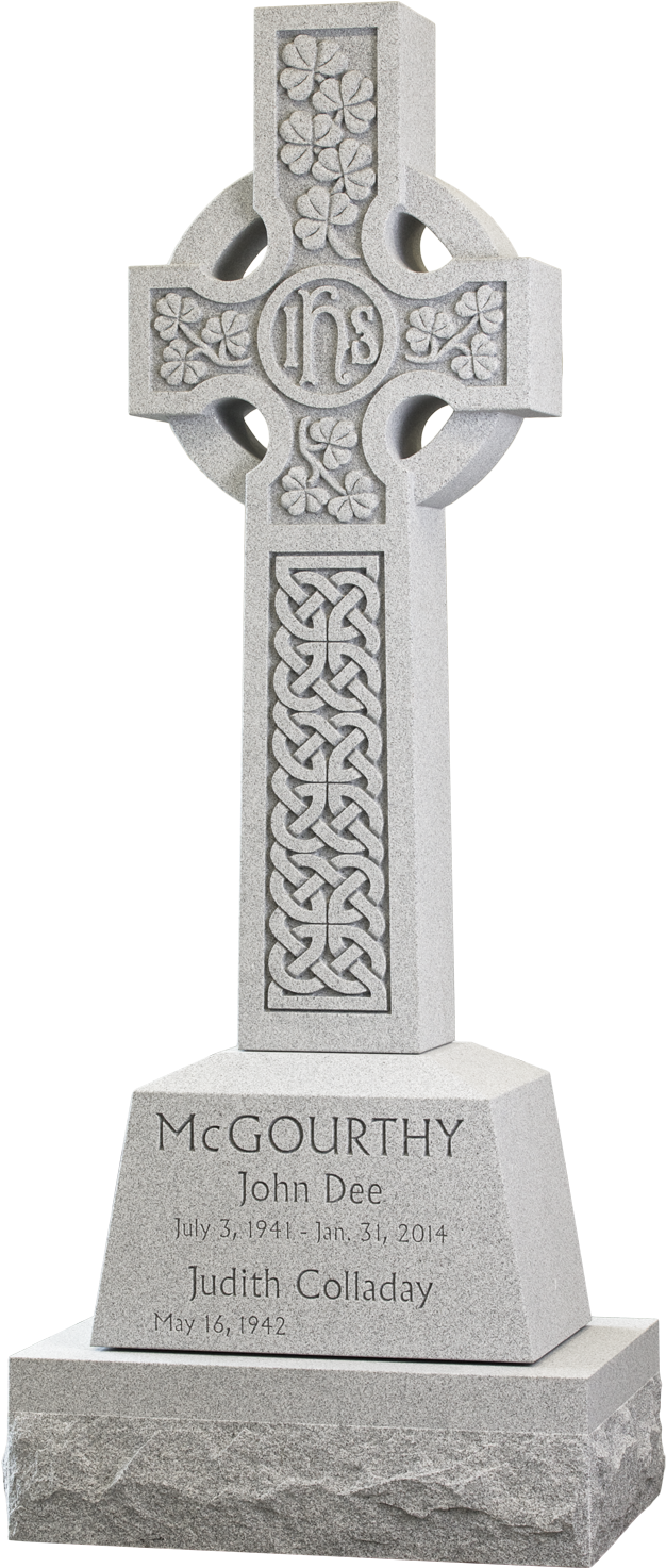 Cross Tombstone Png - Transparent Background Gravestones Clipart (737x1500), Png Download