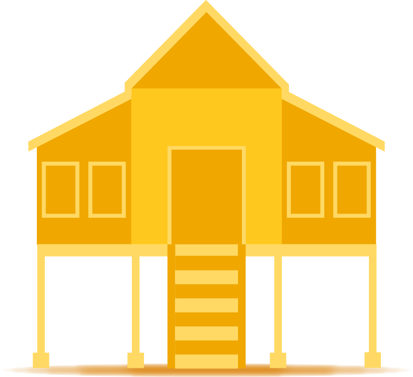 Malay House Png Clipart (852x779), Png Download