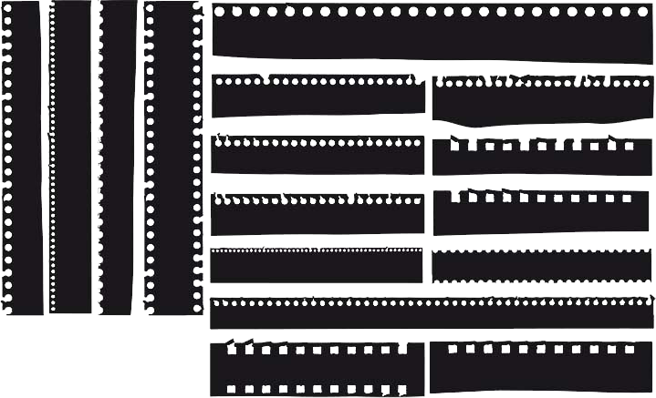 Film Strip Vector Free - Film Strip Png Vector Clipart (719x437), Png Download