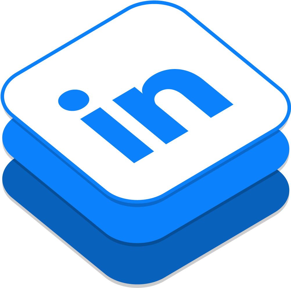 Download Png - Linkedin Icons Clipart (1024x1024), Png Download