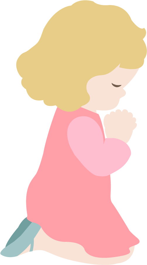 948 X 948 13 - Girl Praying Clip Art - Png Download (948x948), Png Download