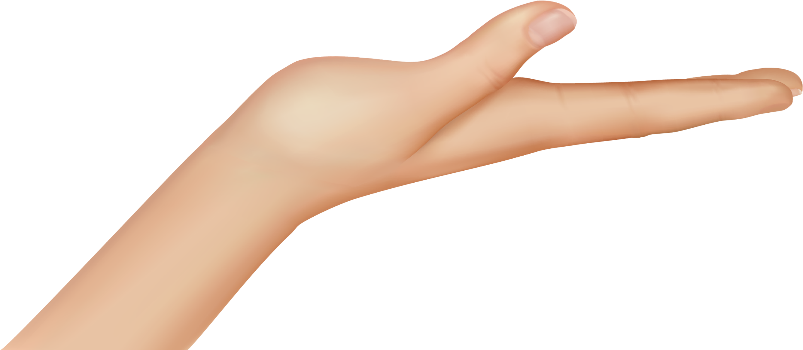 Freeuse Hand Png Image Gallery Yopriceville High Quality - Hand Showing Something Png Clipart (2803x1299), Png Download