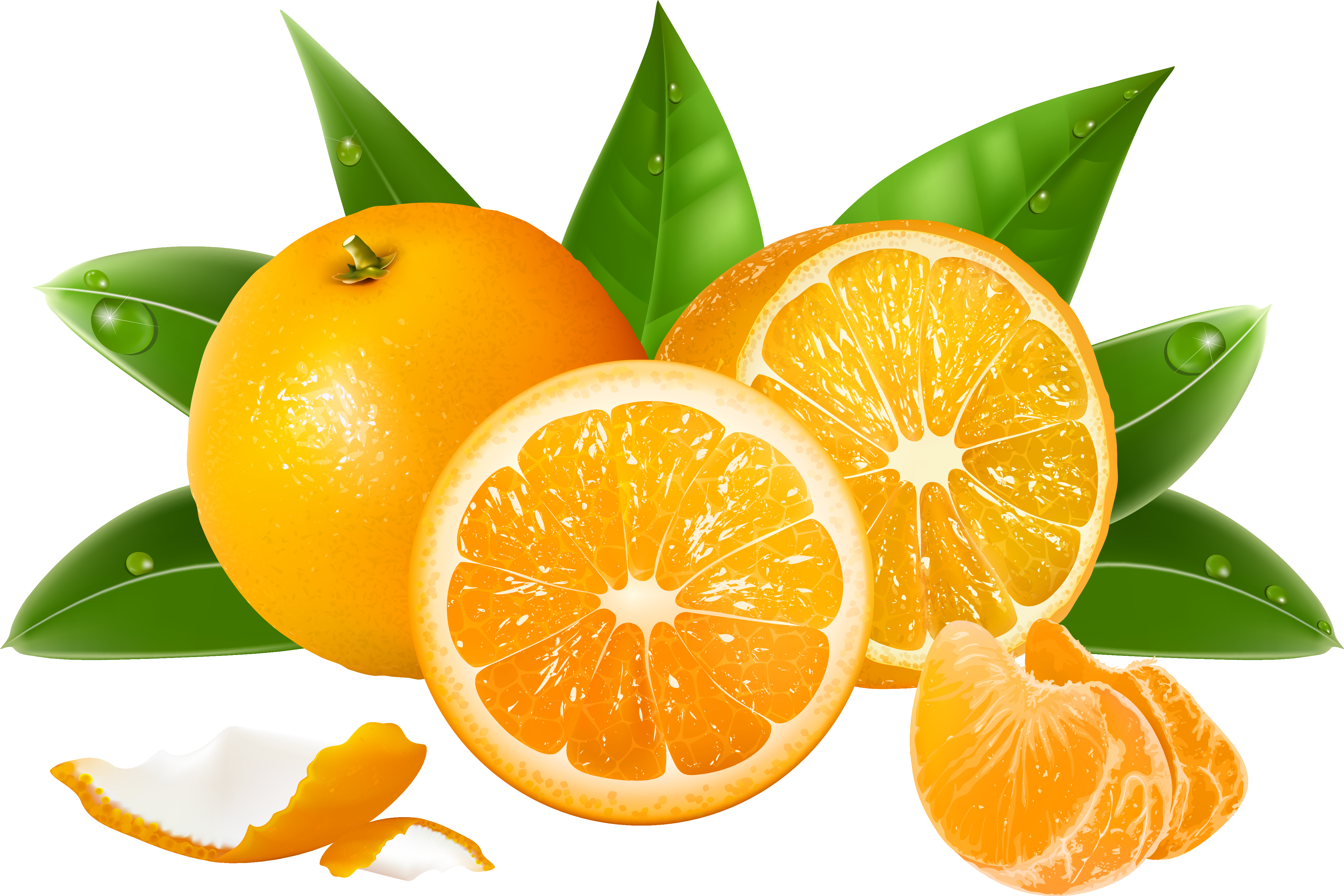 Oranges Png Clipart (4545x3038), Png Download