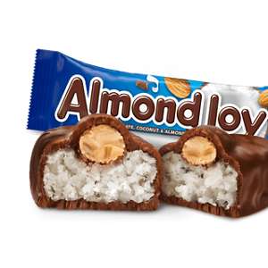 Almond Joy Candy Bar Cut To Show Coconut And Almond - Almond Joy King Size Clipart (300x300), Png Download