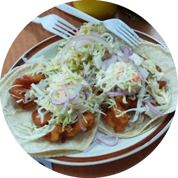 Plates & Tacos - Khanom Bueang Clipart (575x575), Png Download