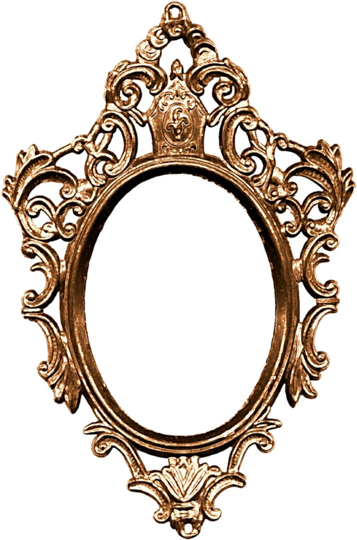 Mirror Frame Png - Old Mirror Clipart Png Transparent Png - Large Size