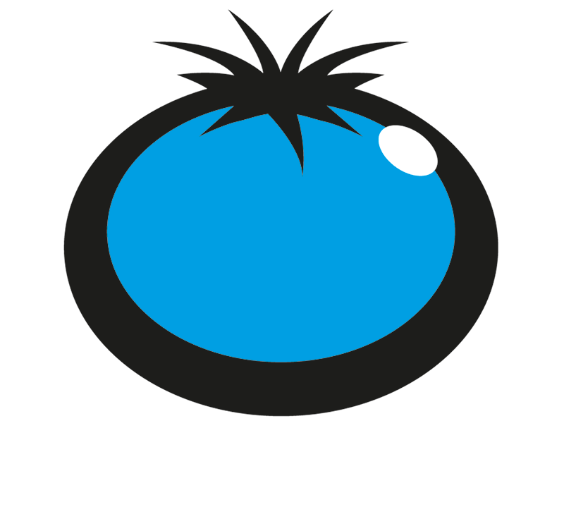 Blue Tomato Clipart (800x719), Png Download
