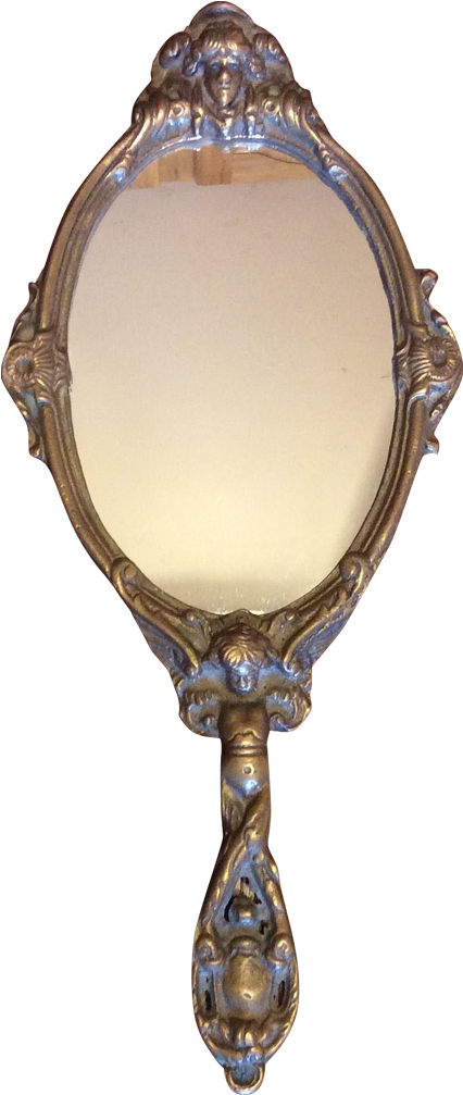 Clip Stock French Hand Held Mirror Louis Xvi Style - 18th Century Hand Mirror - Png Download (1023x1023), Png Download