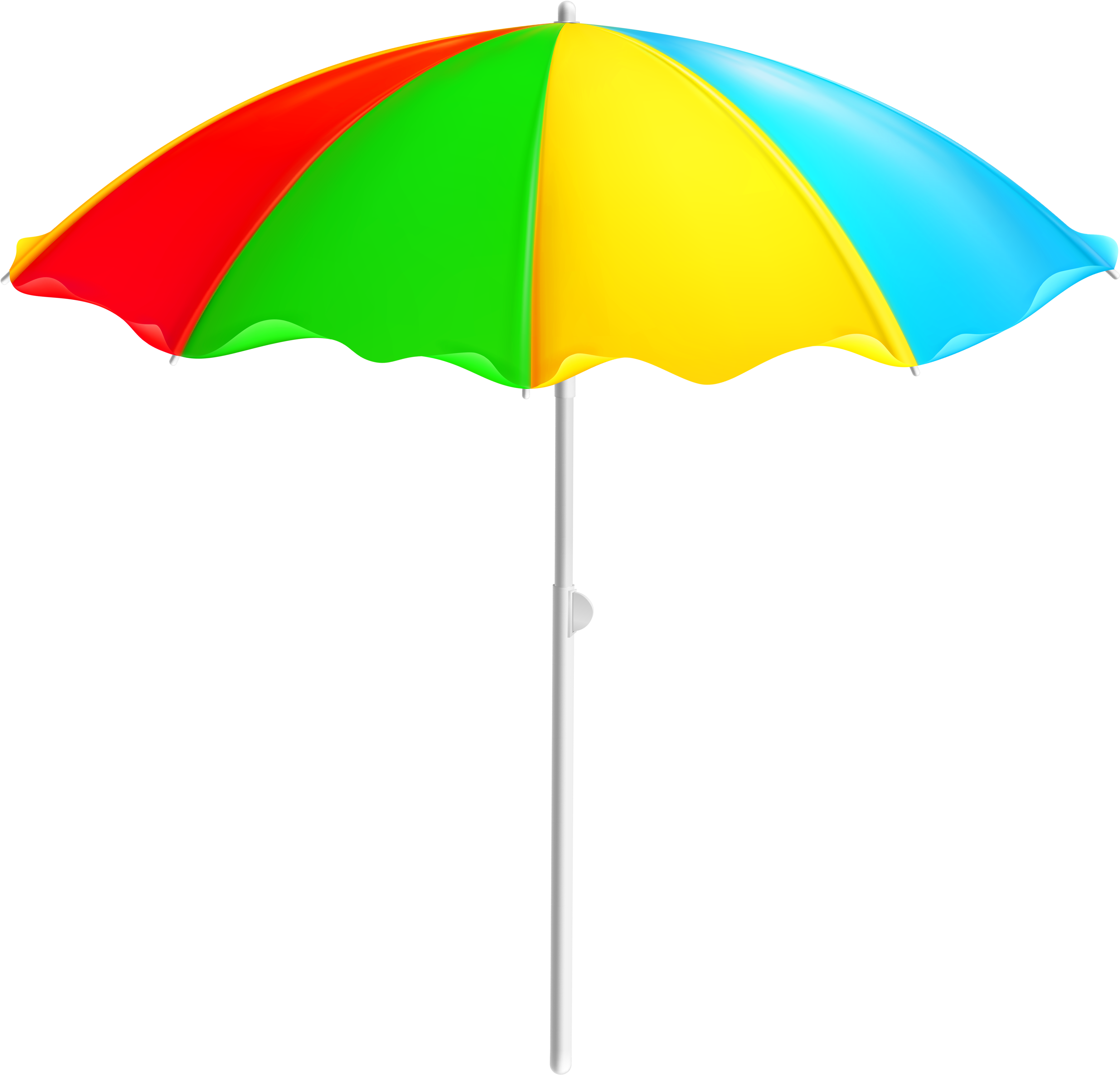 Sun Umbrella Png - Beach Umbrella Png Clipart (600x576), Png Download