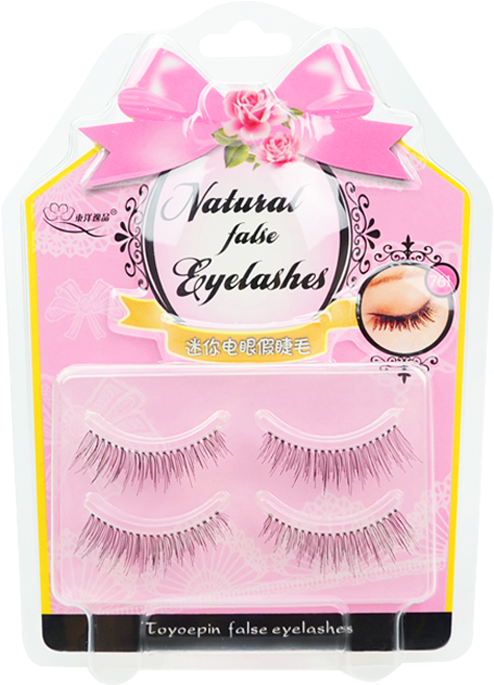 Toyeopin 2in1 Falshlash 75percent - Eyelash Extensions Clipart (600x800), Png Download