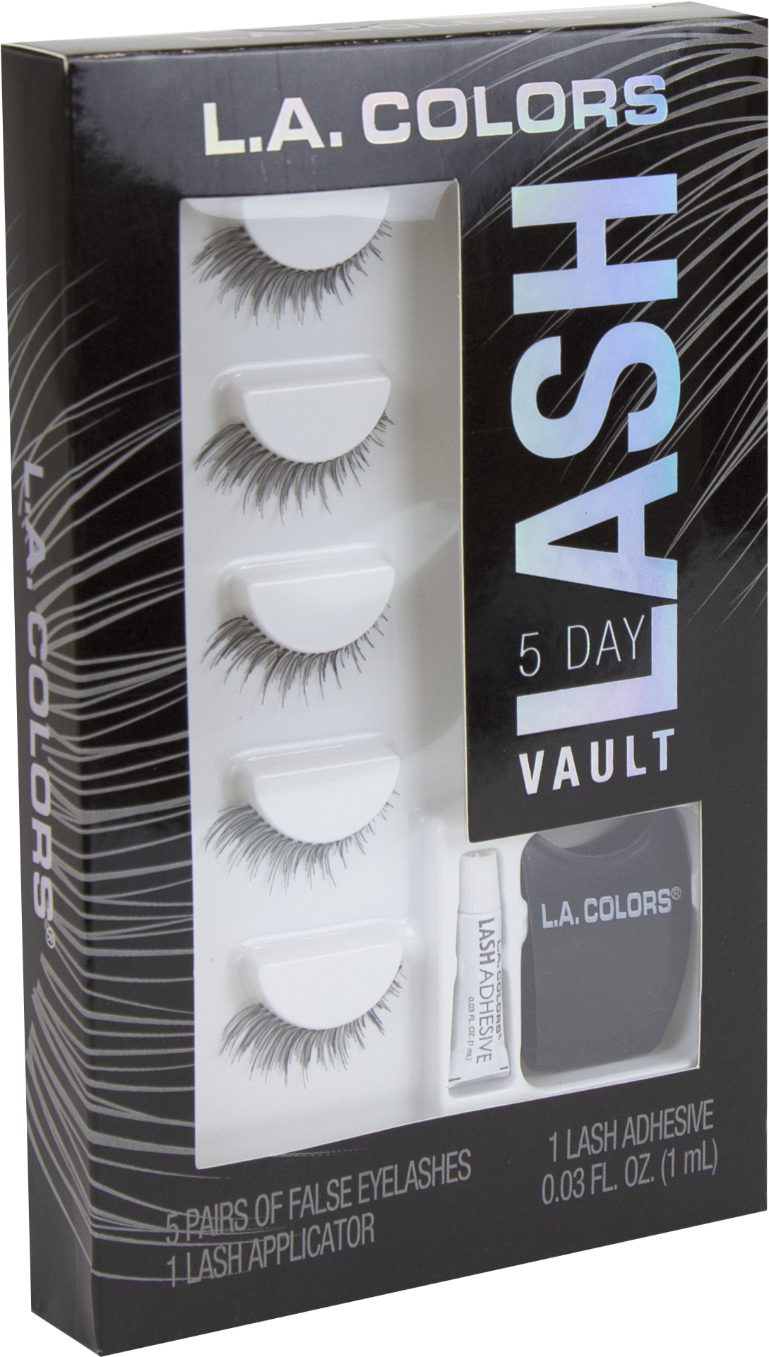 Colors 7 Piece 5-days Worth Of Lashes, Lash Applicator, - Mascara Clipart (2000x2000), Png Download