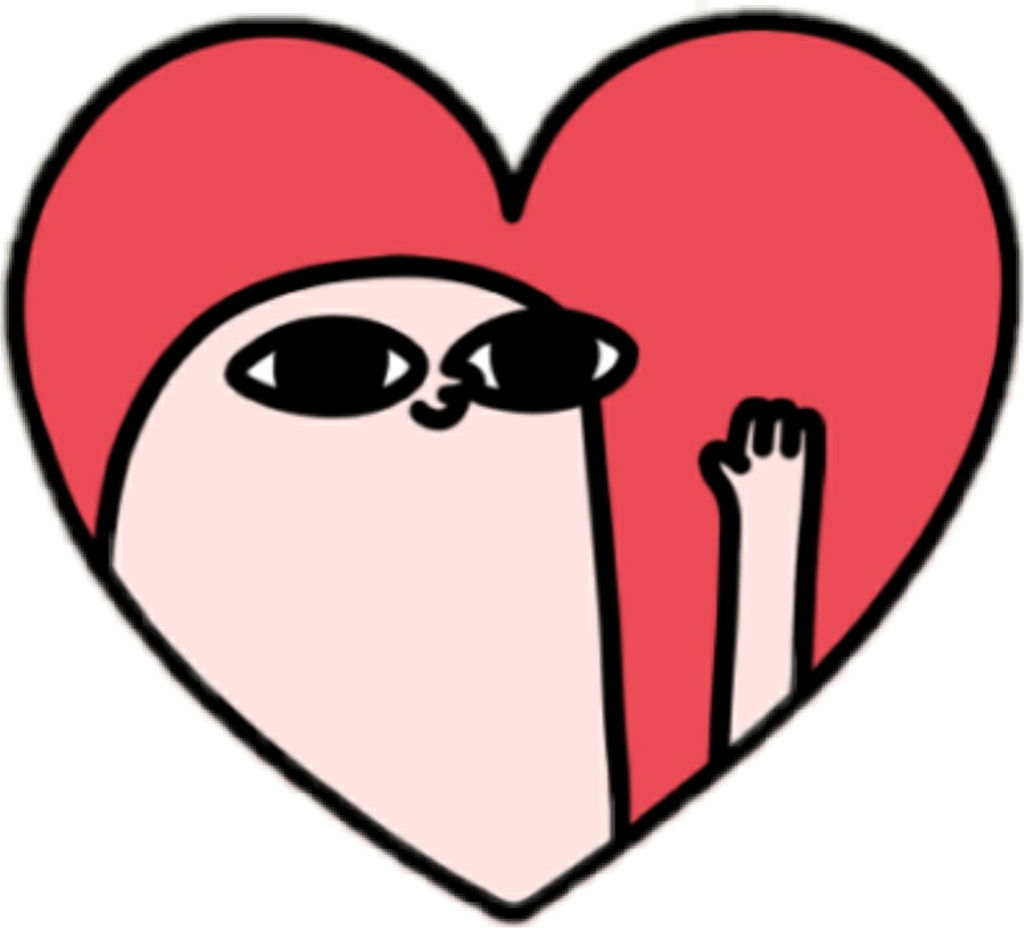 Ketnipz Redheart Instagram Kawaii - Ketnipz Heart Png Clipart (772x700), Png Download