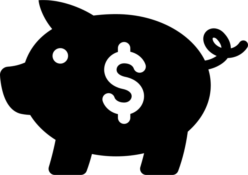 Free Png Download Save Money Icon Png Images Background - Save Money Icon Png Clipart (850x602), Png Download