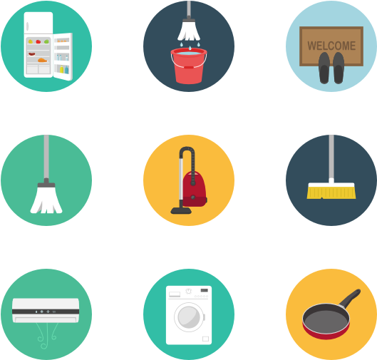 Home Appliances Clipart (600x564), Png Download