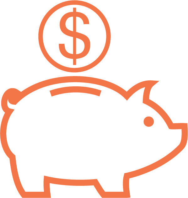 Laundry Express - Save Your Money Icon Clipart (599x633), Png Download