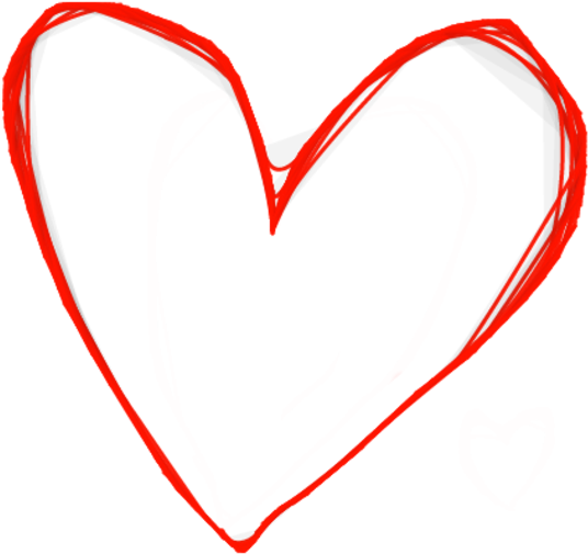 Silueta De Corazon Png - Corazon Png Clipart (900x539), Png Download