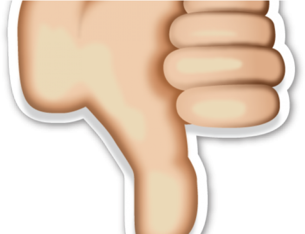 👎 Emoji Png Clipart (640x480), Png Download