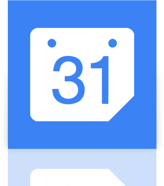 Google, Mirror, Calendar Icon - Google Calendar Clipart (640x640), Png Download