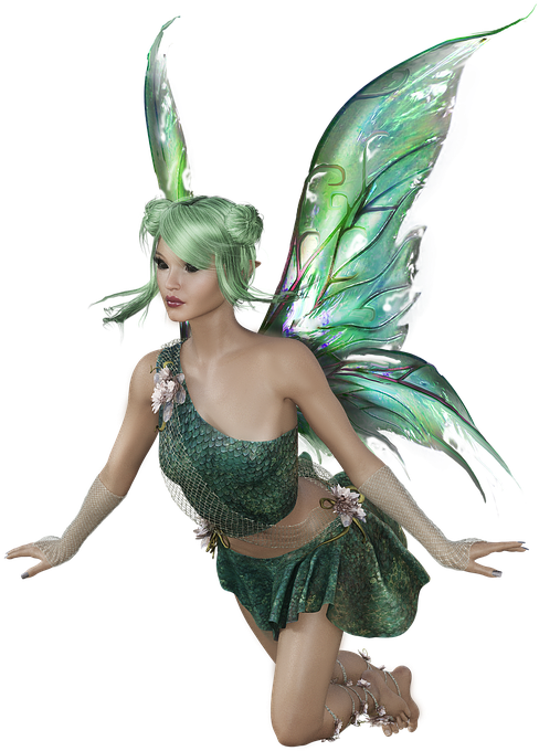Transparent Background Fairy Png Clipart (546x720), Png Download
