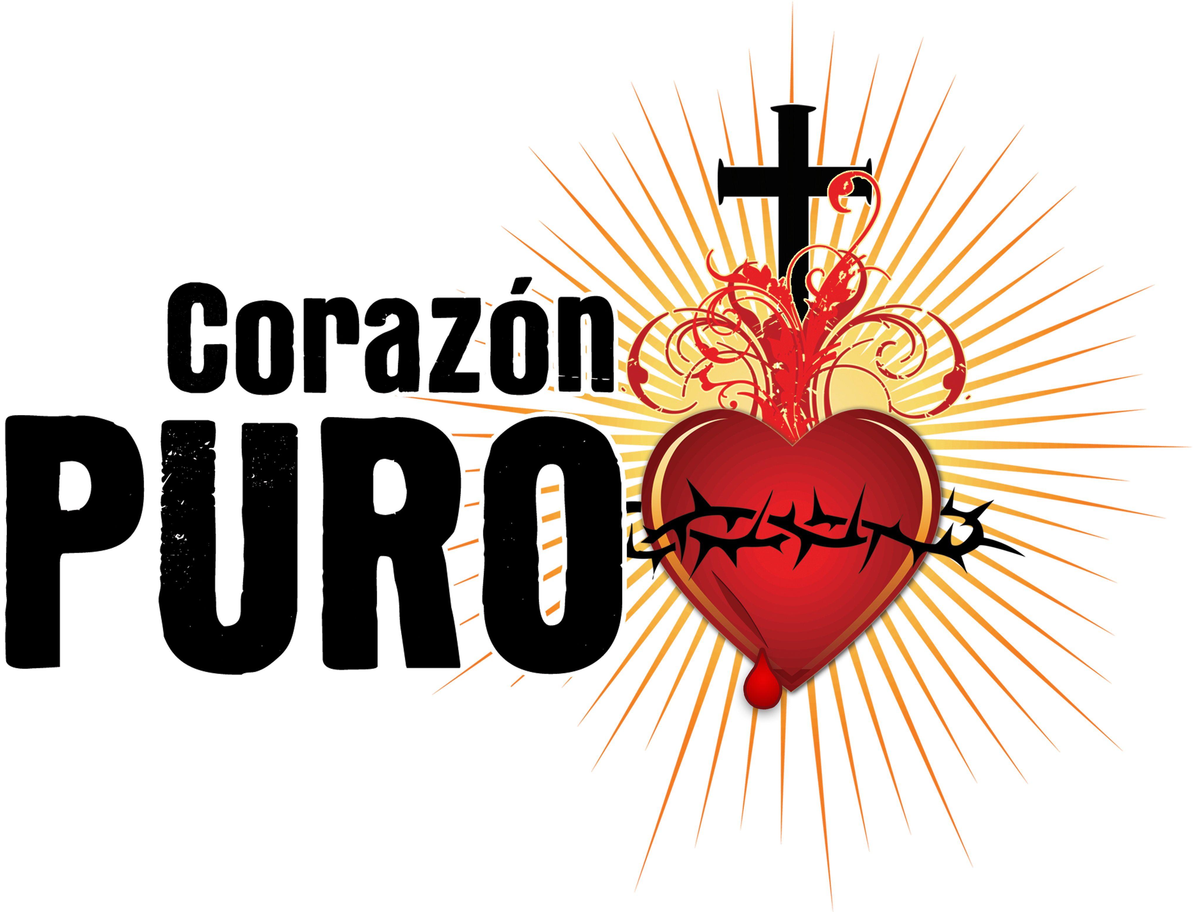 Logocp - Corazon Puro Logo Clipart (5261x4245), Png Download