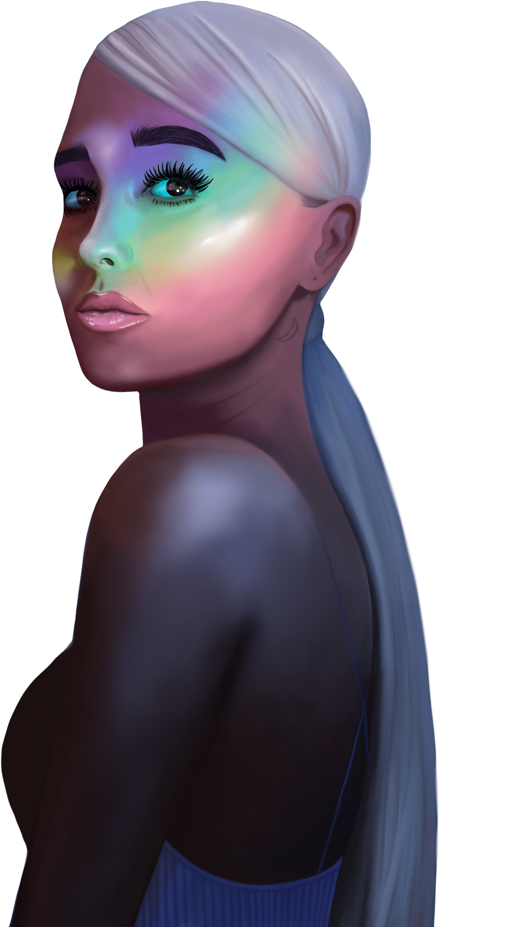 Ariana Grande No Tears 2 - Ariana Grande Png 2018 Clipart (3333x1924), Png Download