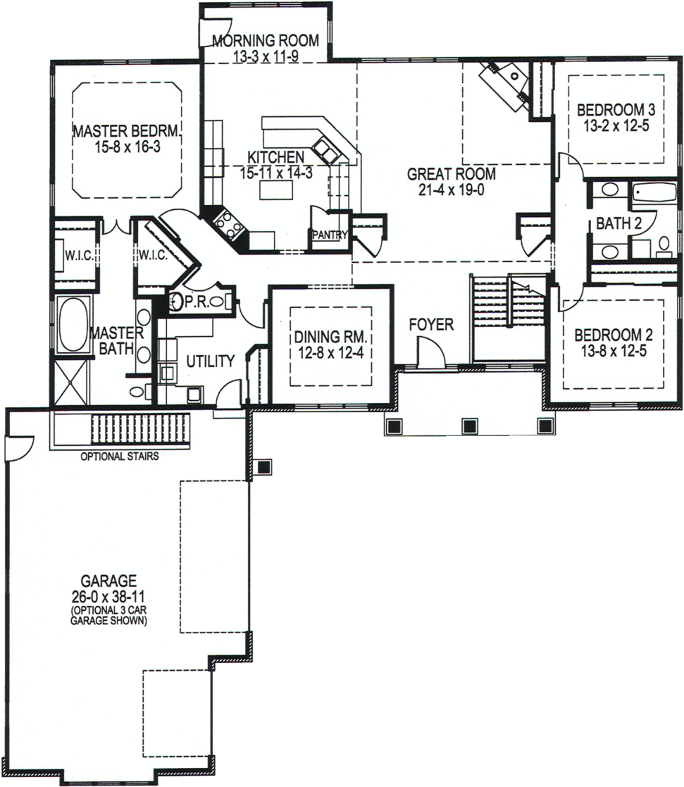 The Cobblestone - Floor Plan Clipart (1056x1200), Png Download