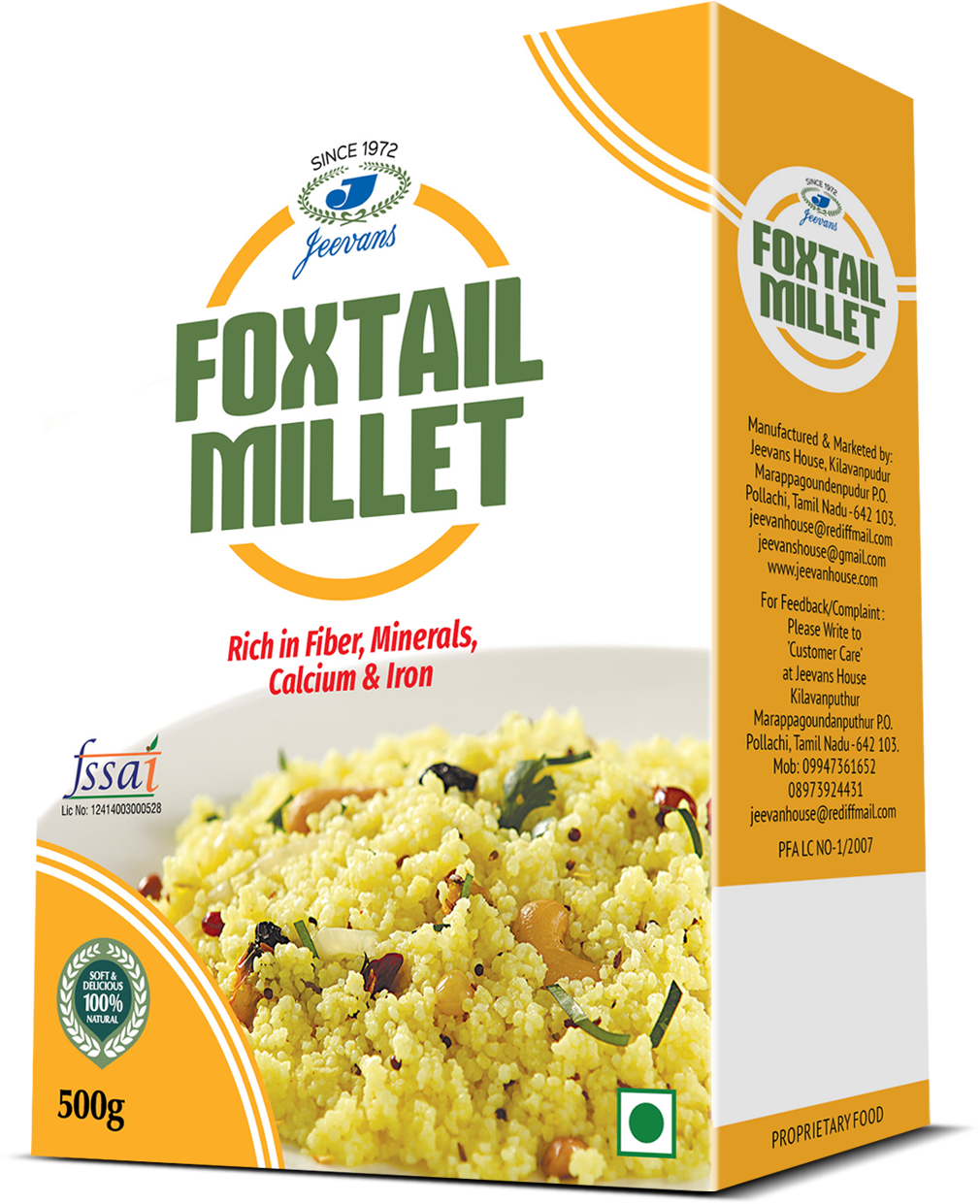 Foxtail Millet - Millet Products Clipart (1159x1390), Png Download