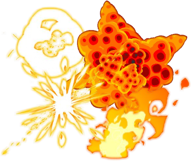Free Png Thumbnail Effect Png Image With Transparent - Explosion 2d Effect Png Clipart (850x709), Png Download
