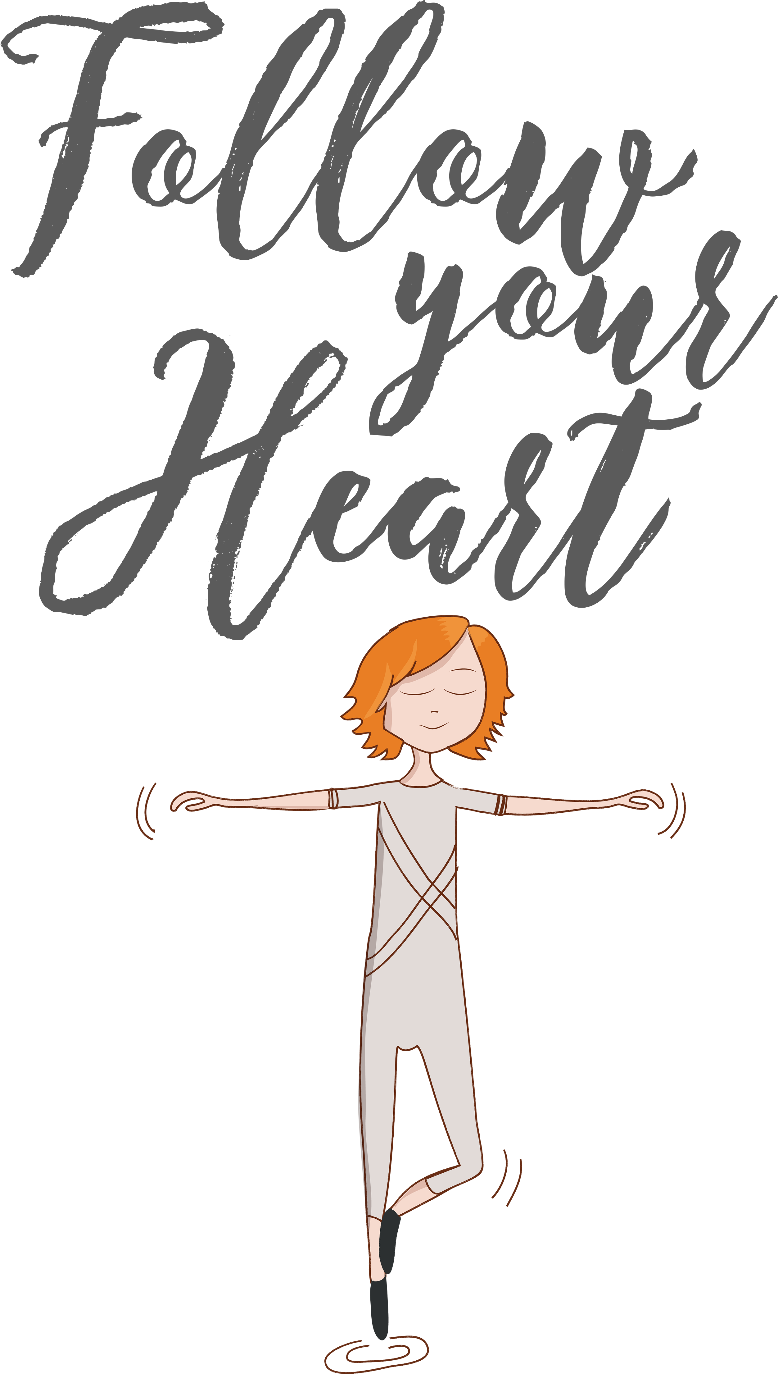 Follow Your Dreams Carolina Falcone Illustration - Calligraphy Clipart (3508x4961), Png Download