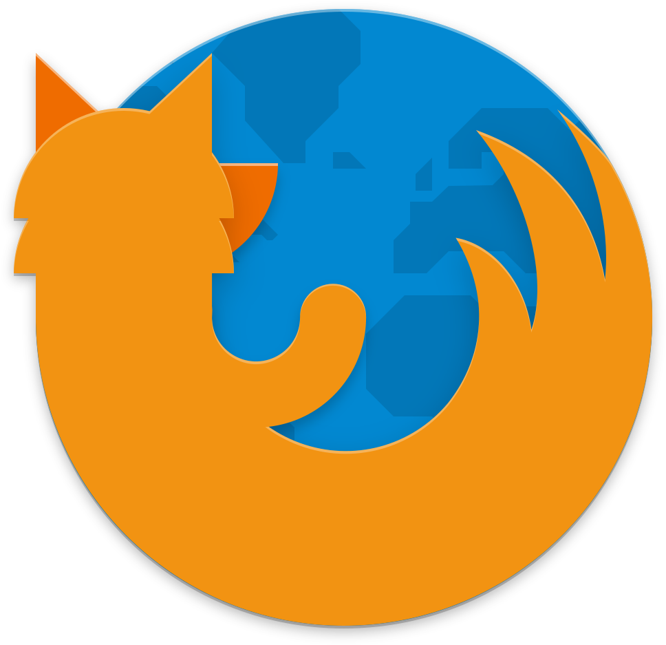 Firefox 1024×1024 - Circle - Firefox Icon Material Design Clipart (968x937), Png Download
