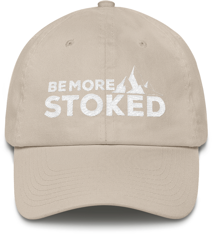 Be More Stoked Dad Hat - Hat Clipart (1000x1000), Png Download