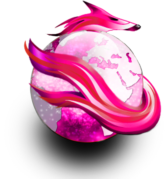 Pink Firefox Icon Clipart (600x600), Png Download