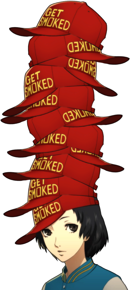 Be The Change You Want To See In Hat-based Memes - Persona 5 Shinya Oda Clipart (500x1054), Png Download