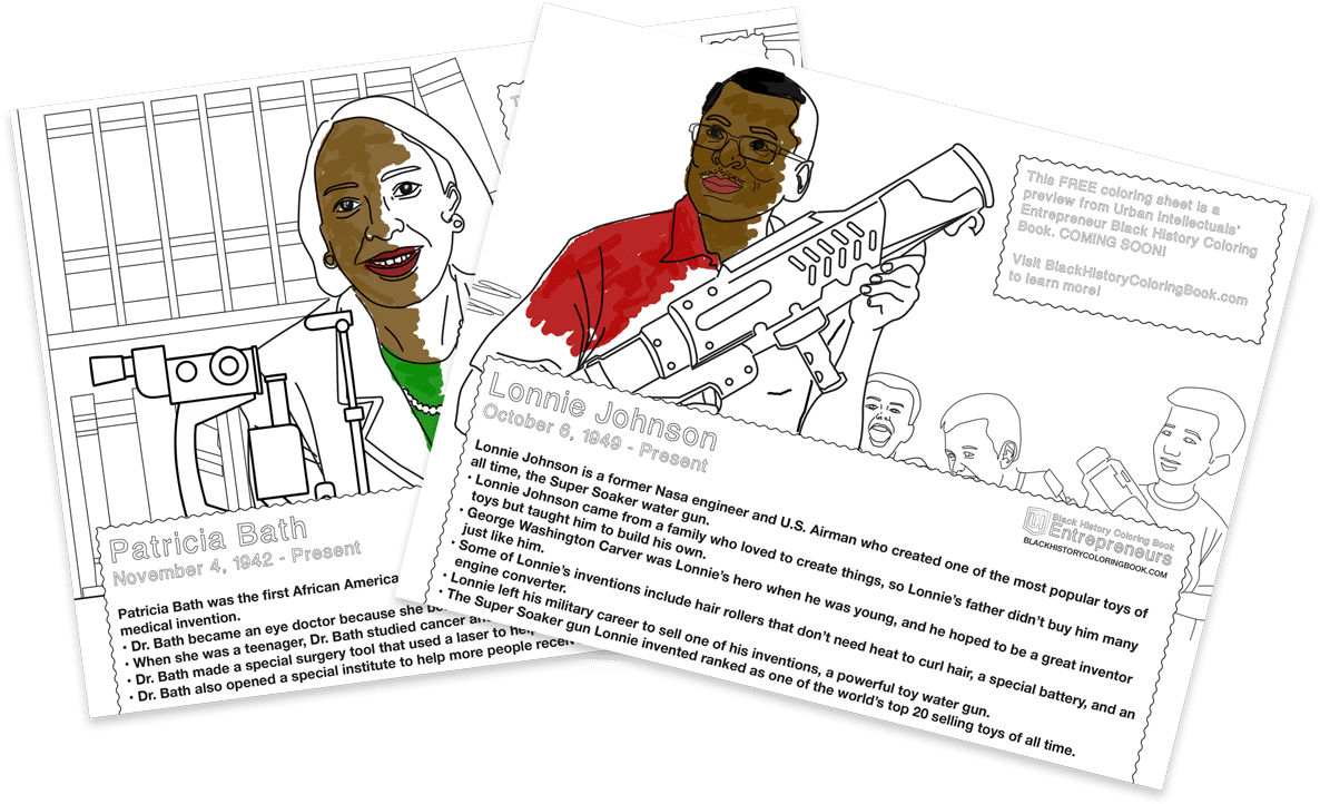 Free Entrepreneur Coloring Sheets - Cartoon Clipart (1200x739), Png Download
