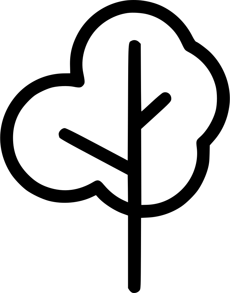 Tree Svg Png Icon Free Download - Tree Icon Png Clipart (770x980), Png Download