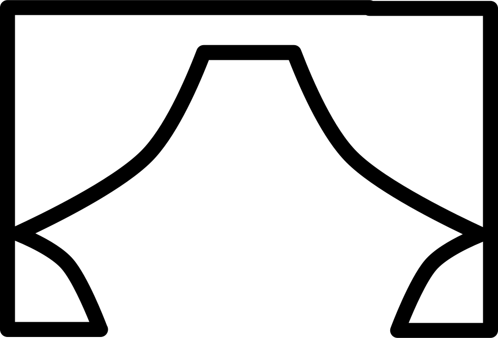 Vector Royalty Free Stock Museum Like Theather Scenery Clipart (980x666), Png Download